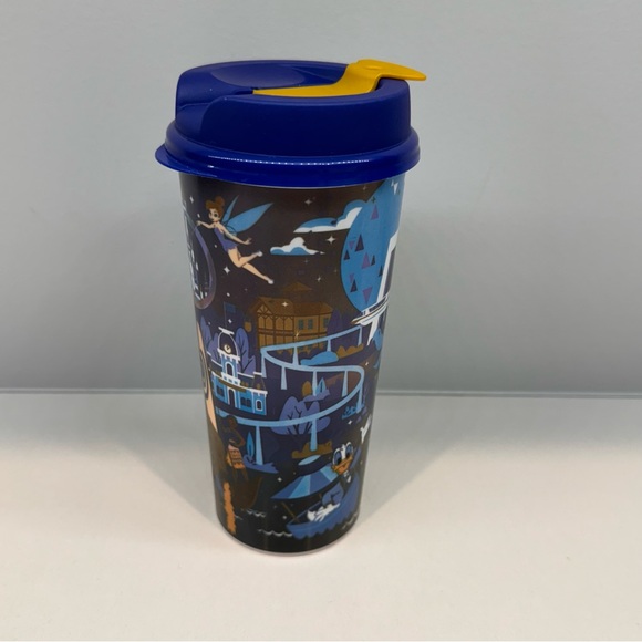 Disney World 50th Anniversary Refillable Mug Mickey Minnie Resort Cup Excellent - Picture 2 of 9